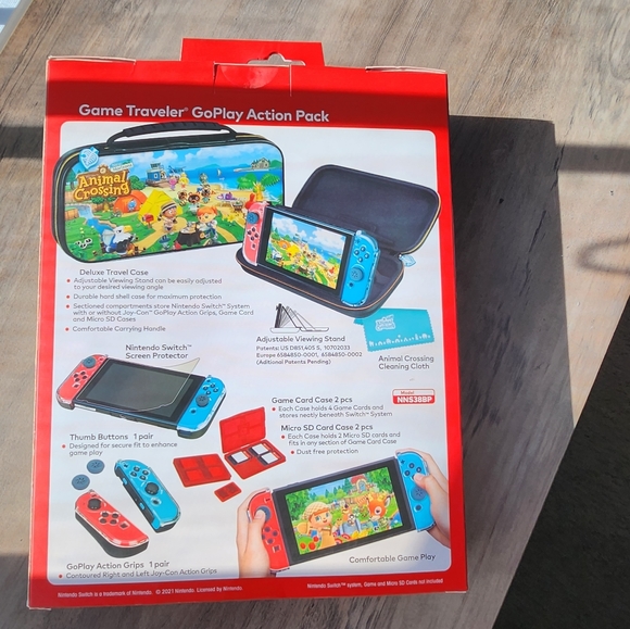 Nintendo brand nintendo switch case (animal crossing theme) - Picture 2 of 5